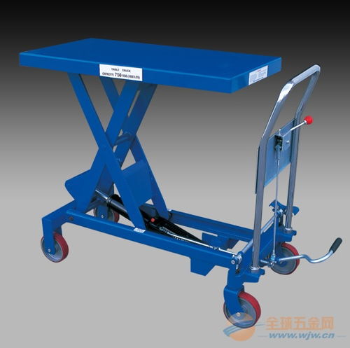 清遠液壓手推小平臺車